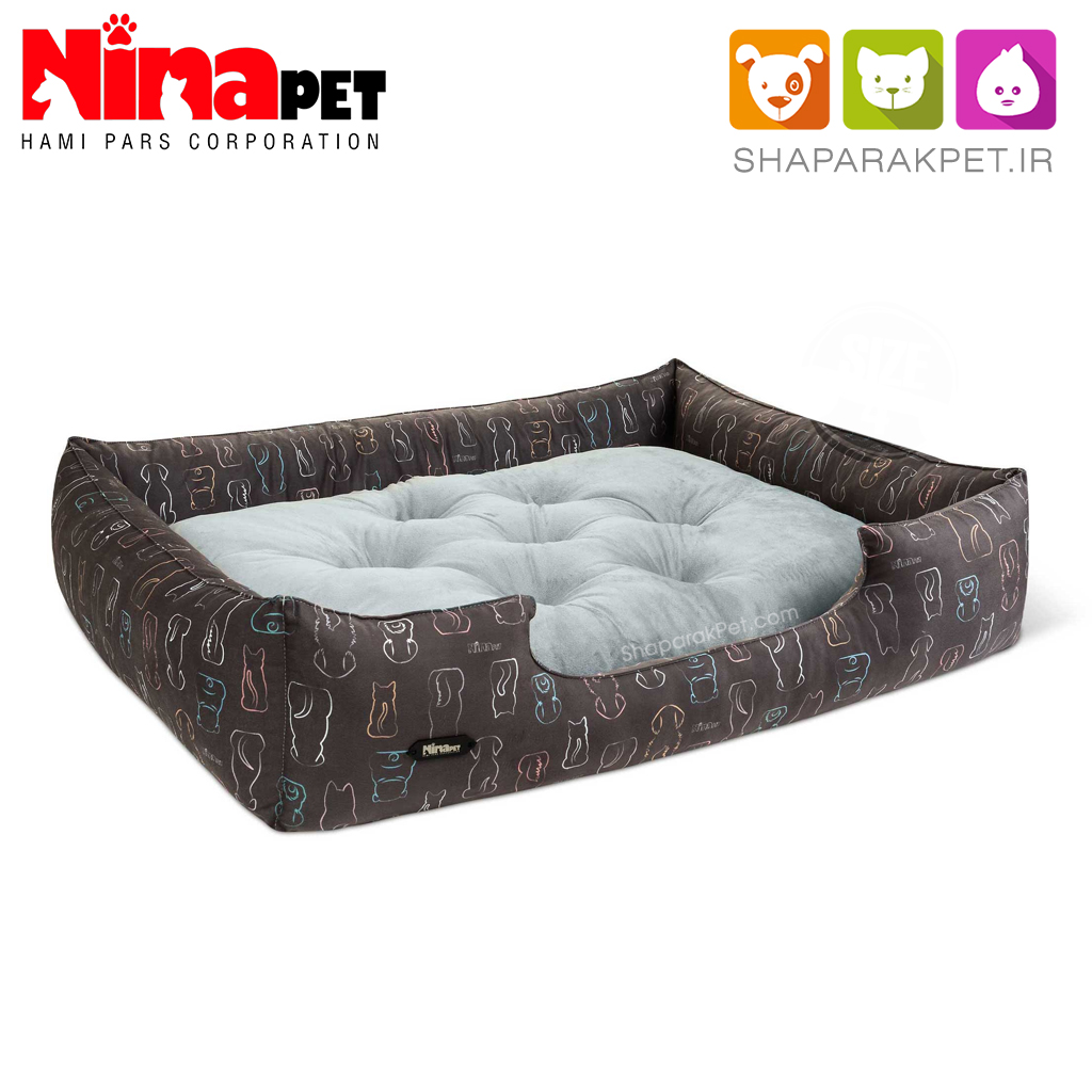 جای خواب یو نیناپت طرح گربه نشسته - Image 4